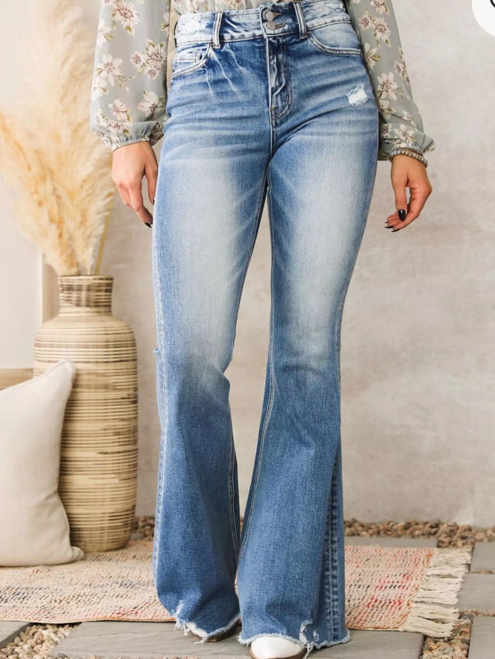 Bridge by gly Taylor Ultra High Super Flare Jean in Brussels size 24